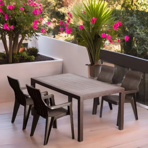 Обеденный комплект Эдем Макси (4 кресла)