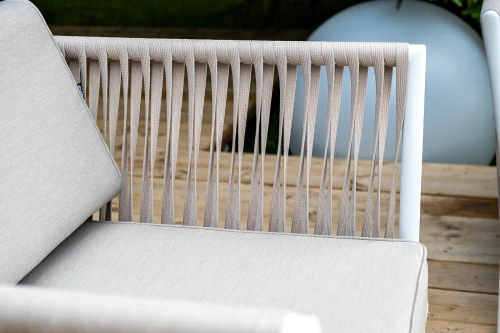 "Касабланка" лаунж-зона плетеная из роупа 5-местная, цвет бежевый