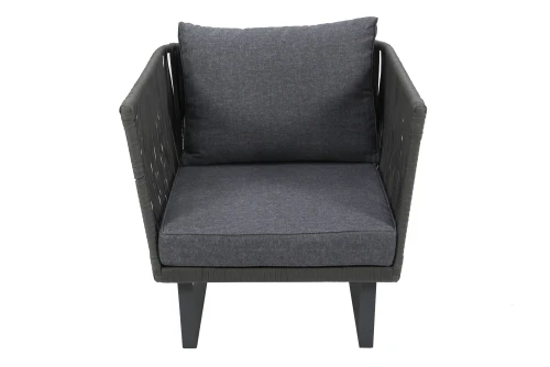 Набор мебели Стелла  арт.GS001  антрацит, серый "Garden story"