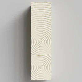 Пенал Эйфория 40 F1, пример RAL 1015 Светлая слоновая кость, матовая, подвесной, левый