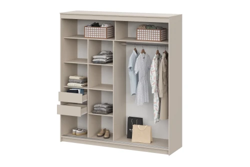 Шкаф-купе №3 2,0м Меланж