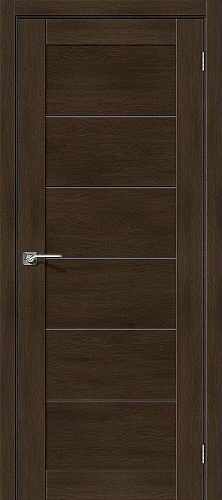 Межкомнатная дверь экошпон ĒLPORTA Легно-21 Dark Oak