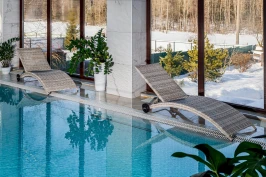 Шезлонги AGATA бежевые без матрасов