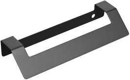 Ручка торцевая мебельная СТ-3 Матовый черный 124*40*20