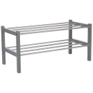 Обувница Атлас серый