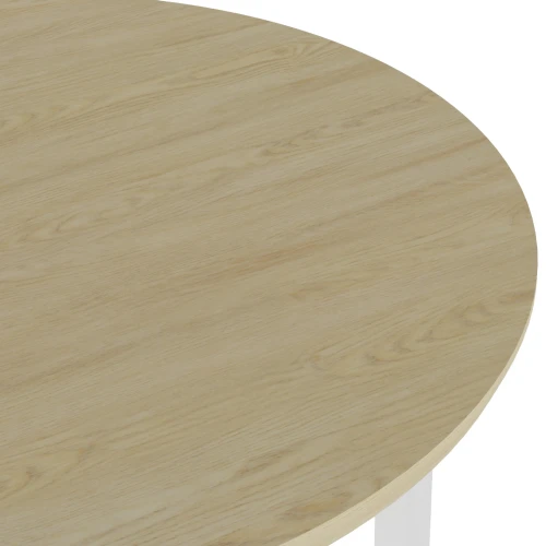 Стол придиванный Остин дуб янтарный/белый