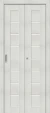 Складная дверь mr.wood Браво-22 Bianco Veralinga Magic Fog