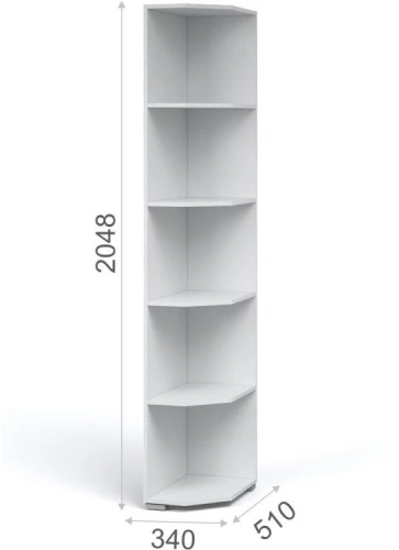 Стеллаж «Лацио», Белый