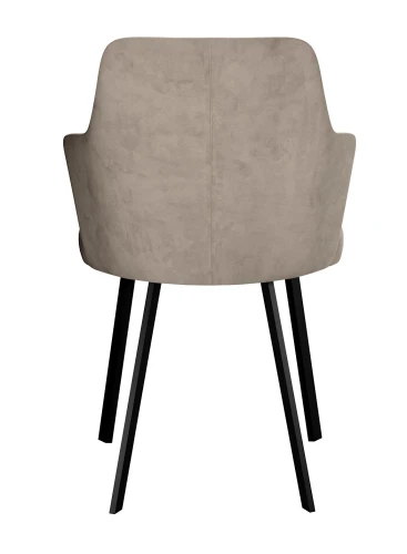 Стул DikLine 245 поворотный, К4 капучино, ножки черные