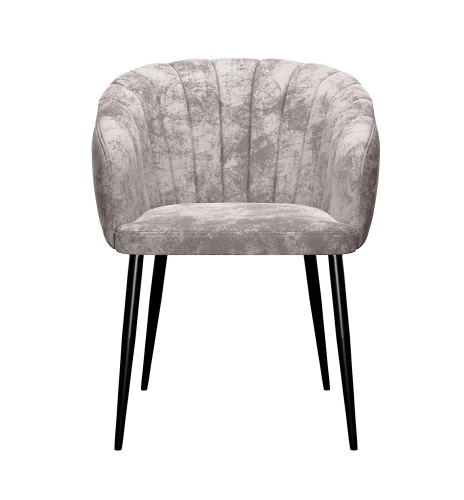 Стул DikLine 441 M02 бежевый, ножки черные