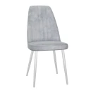Стул DikLine 326 B22 GREY, ножки белые