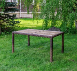 Обеденный стол AMELIA коричневый 150 см