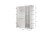 SEVILLA, Корпус шкафа 3DG. Цвет БЕЛЫЙ