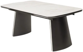 Стол VALDEMAR 180 KL-99 итальянская керамика, стекло/ каркас темно-серый/Kl-99, ®DISAUR