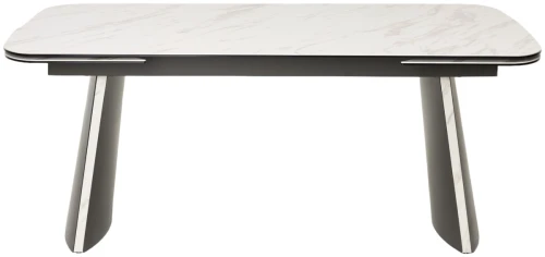 Стол VALDEMAR 180 KL-99 итальянская керамика, стекло/ каркас темно-серый/Kl-99, ®DISAUR