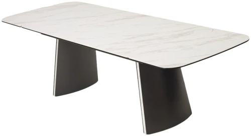 Стол VALDEMAR 180 KL-99 итальянская керамика, стекло/ каркас темно-серый/Kl-99, ®DISAUR