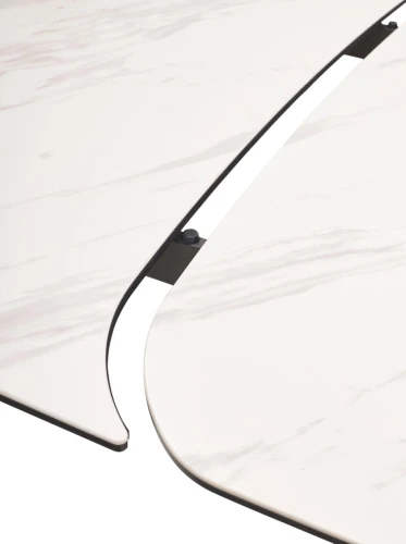 Стол VALDEMAR 180 KL-99 итальянская керамика, стекло/ каркас темно-серый/Kl-99, ®DISAUR