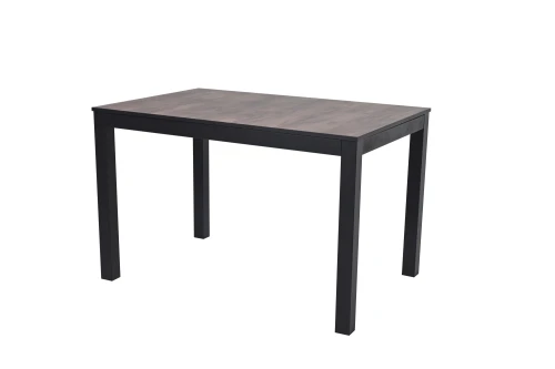 Стол Саен 30, Черный муар /таксония темный/ кромка черная