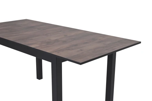 Стол Саен 30, Черный муар /таксония темный/ кромка черная