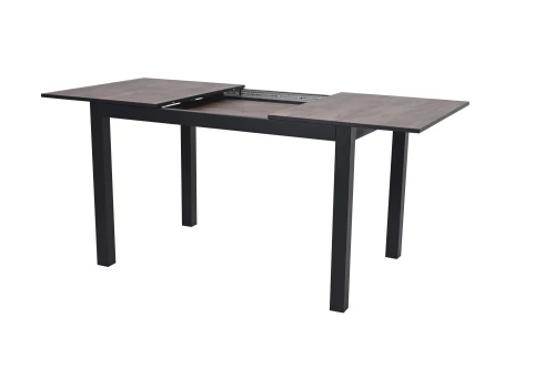 Стол Саен 30, Черный муар /таксония темный/ кромка черная