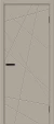 Межкомнатная дверь BRAVO Граффити-5.Д.П Clay Silk