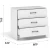 Комод «Чикаго» 3ящ, белый