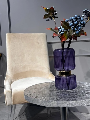 Стол журнальный Баухаус MH1792ET, 50х55см, серебро