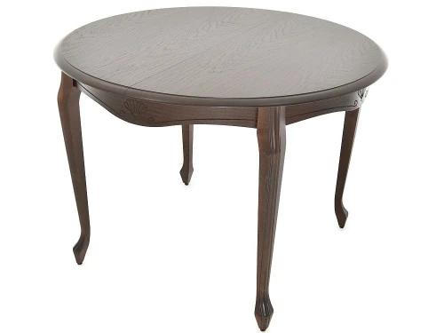 Стол «Кабриоль» круг (D 105), орех темный
