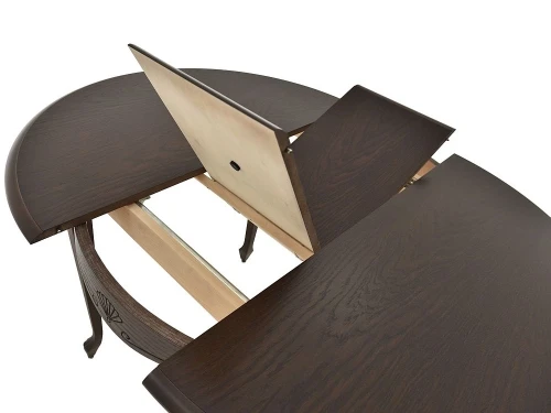 Стол «Кабриоль» круг (D 105), орех темный