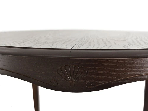 Стол «Кабриоль» круг (D 105), орех темный