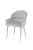 Стул обеденный Берклей D-1202D, серый/хром