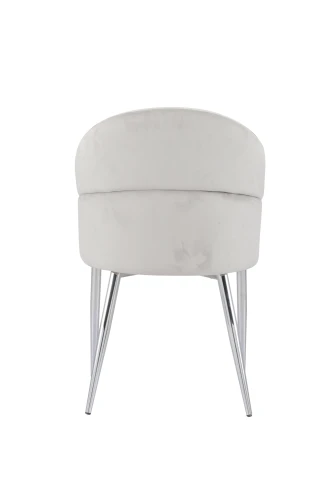 Стул обеденный Берклей D-1202D, серый/хром