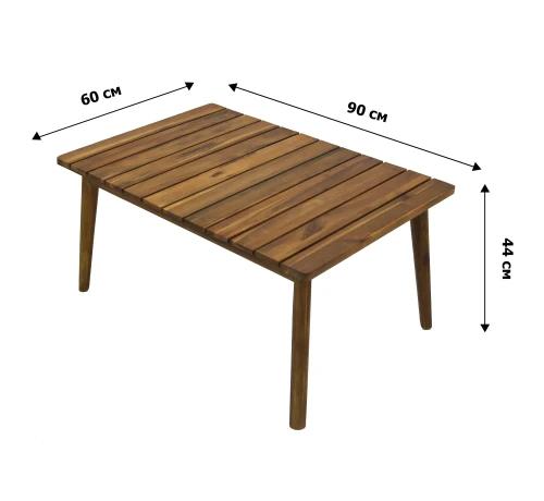 Набор мебели Камелия  арт.GS002 черный, серый 1 уп. (стол+2кресла+диван, веревки черные, подушки серые) "Garden story"