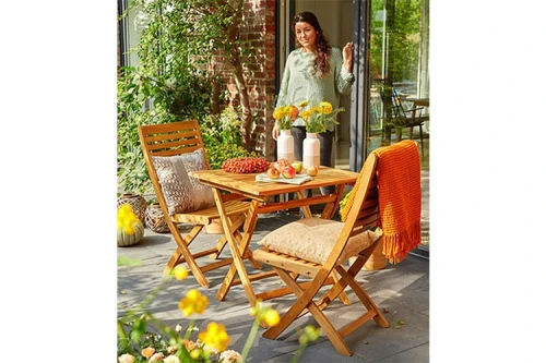 Стул из акации KARO складной  Joygarden