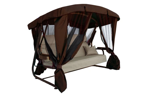 Качели садовые 3-х местные Ранго Премиум Маттео арт.МС3270