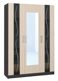 Эрика Шкаф 3-х ств. (Венге/Дуб молочный)