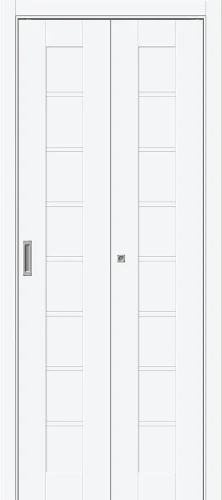 Межкомнатная складная дверь Array BRAVO Браво-20 White Silk