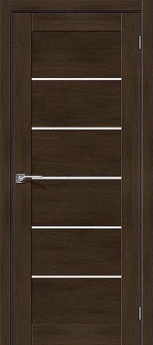 Межкомнатная дверь экошпон ĒLPORTA Легно-22 Dark Oak Magic Fog