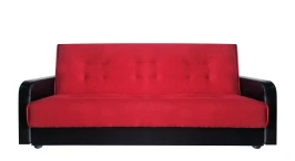 Диван Лондон 120 красный ППУ