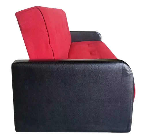 Диван Лондон 120 красный ППУ