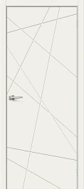 Межкомнатная дверь эмаль BRAVO Граффити-5 Whitey