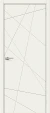 Межкомнатная дверь эмаль BRAVO Граффити-5 Whitey