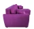 Диван угловой Амстердам велюр фиолетовый 160