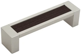 Ручка скоба мебельная С-31 Металлик/Wenge Veralinga 107*25*25