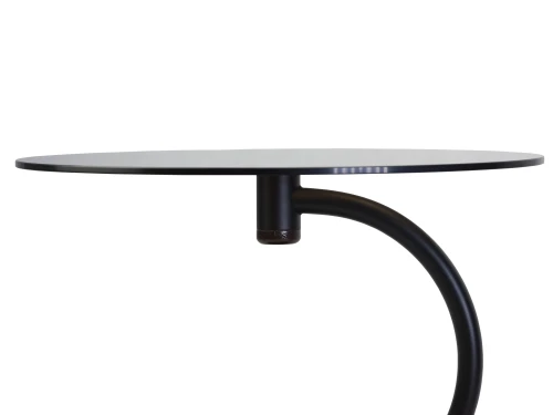 Стол журнальный Дуэт 13Н черный/венге/тонированное