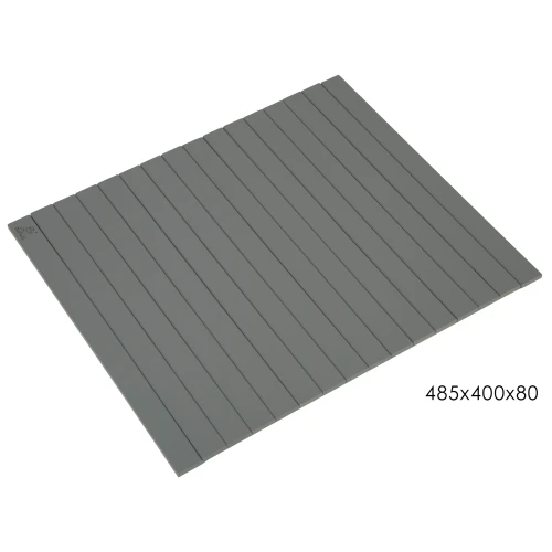 Накладка на диван П 7 серый