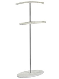 Вешалка костюмная Дэви 3 металлик/дуб дымчатый