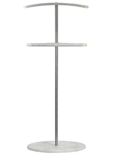 Вешалка костюмная Дэви 3 металлик/дуб дымчатый