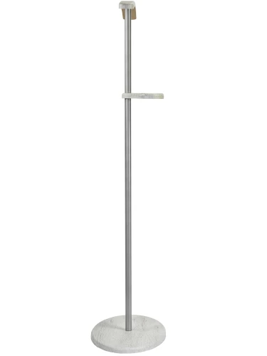 Вешалка костюмная Дэви 3 металлик/дуб дымчатый