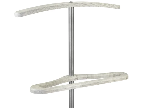 Вешалка костюмная Дэви 3 металлик/дуб дымчатый